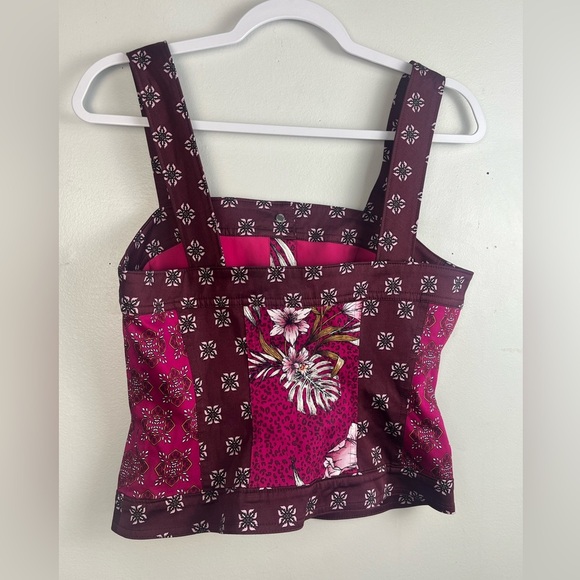 NWT White House Black Market Mixed Print Bodice size 4 - Picture 7 of 7